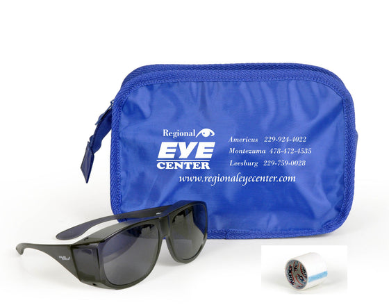 Blue Pouch with MKX & P15- Regional Eye Care - Medi-Kits